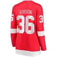 thumbnail image 3 of Women's Fanatics John Gibson Red Detroit Red Wings Home Breakaway Jersey, 3 of 3