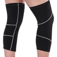 thumbnail image 3 of Calentadores de rodilla térmicos de vellón para ciclismo al aire libre, leggings de ciclismo de invierno 2XL, 3 of 8