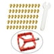thumbnail image 4 of 50 piezas de pernos de pedal de material acero inoxidable pernos de pedal sin clavos para pernos de vástago de de montaña accesorios de vástago dorado, 4 of 8