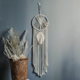 thumbnail image 2 of Atrapasueños tejido de algodón de macramé decorativo bohemio colgante de pared para boda o regalo para Valent, 2 of 5