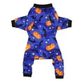 thumbnail image 5 of HDE Dog Pajamas One Piece Jumpsuit Lightweight Dog PJs Shirt for S-3XL Dogs Starry Pumpkins L, 5 of 7