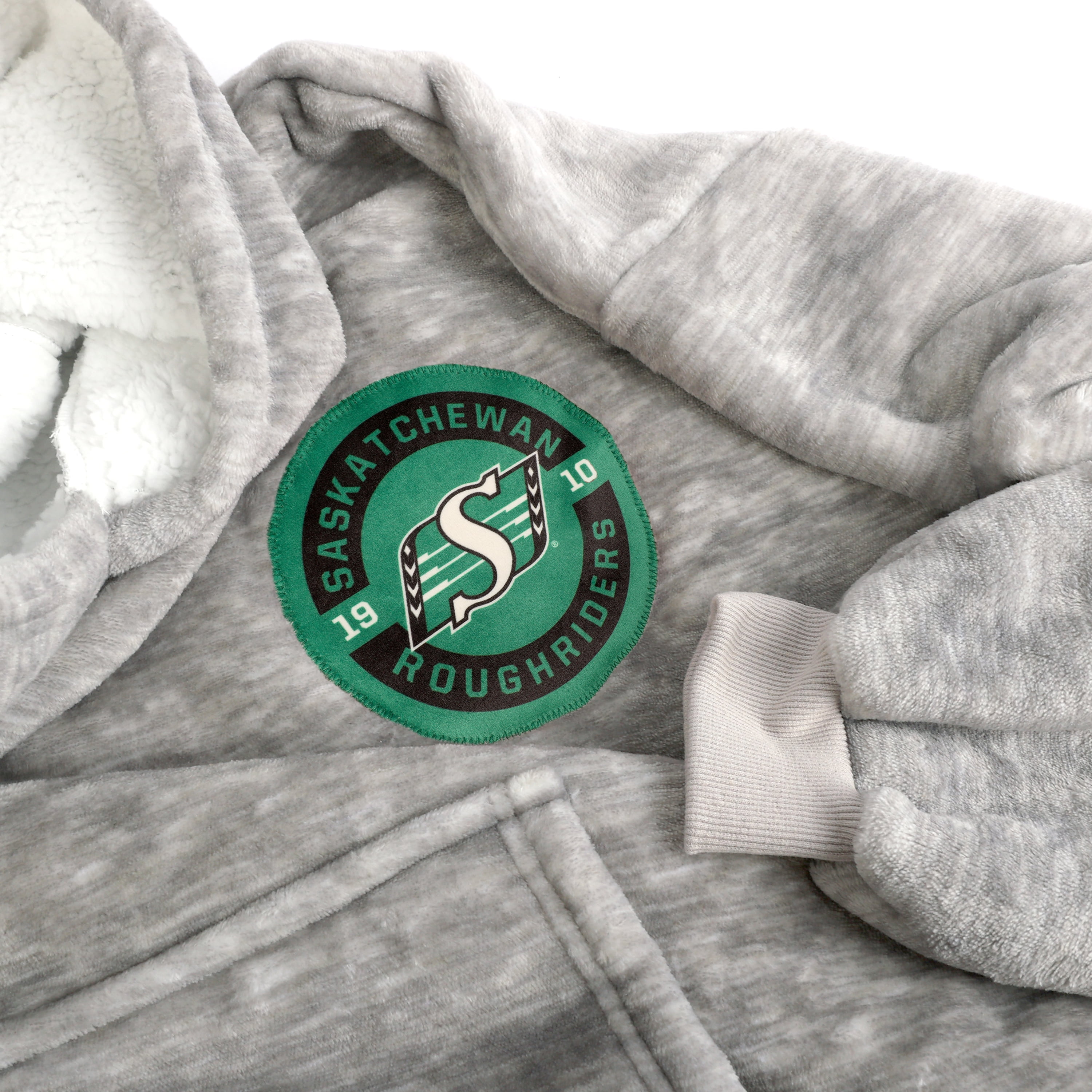 CFL Saskatchewan Roughriders Hooded Wearable Blanket