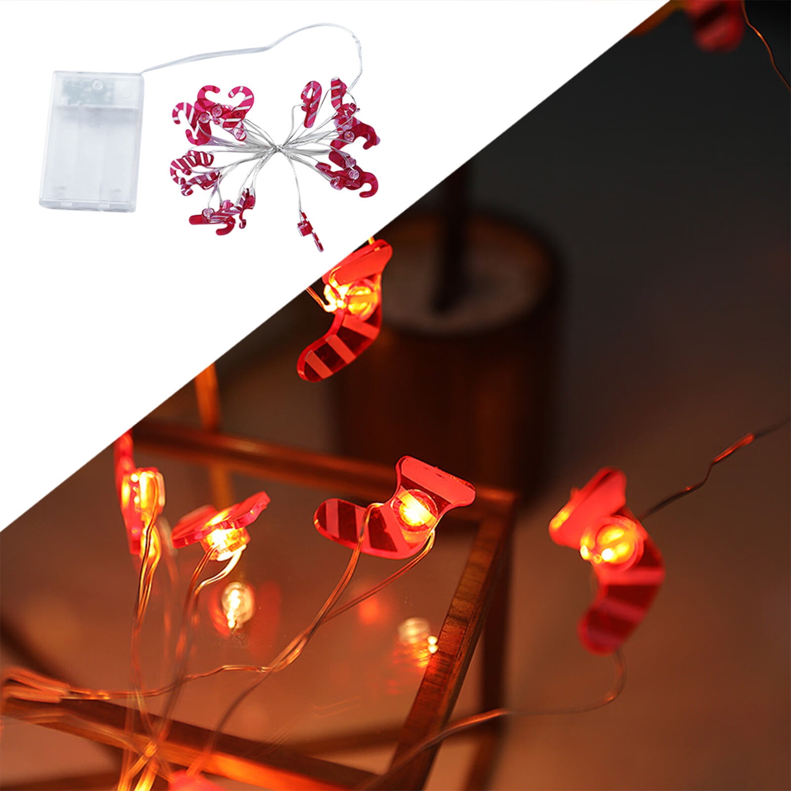 Ounabing Christmas Lights, 20 Led Battery Christmas Tree Lights For