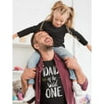 thumbnail image 2 of Tstars Men's Gifts for Dad - Father's Day Shirts - Dad of the Wild One Shirt - Funny and Humorous T-Shirt - Gift for First Birthday, Father's Day, - Cool and Comical Present for Dads, 2 of 5