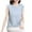 Light Blue, variant on Ohufall Plus Size Blouses for Women Fashion Solid Color Casual Round Neck Tank Tops Summer Soft Comfy Sleeveless T-shirt Tops