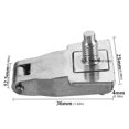 thumbnail image 5 of Herramienta de reparación de bisagra de manija de puerta exterior hierro galvanizado para Fiat 500 2008-2023 Tmvgtek Accesorios para autos y motos, 5 of 5
