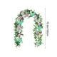 thumbnail image 3 of Artificial Rattan Vines Hanging Decor for Wedding Party Home Wall Decoration with Butterflies Floral Accents, 3 of 6