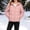 Pink, variant on Kids Hooded Zip up Padded Coat Long Sleeve Warm Winter Jacket with Pockets, Solid Casual Outerwear for Boys Girls Yellow