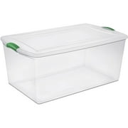 Sterilite, 105 Qt./99 L Latch Box, Elf Green
