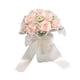 thumbnail image 5 of Bouquet de Boda para Novia, Ramo de Nupcial, Flores de Seda Artificiales, Celebrando Flores para Fiesta, Ducha de Novia Rosa, 5 of 8