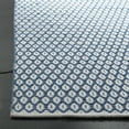 thumbnail image 3 of SAFAVIEH Montauk Crystal Geometric Cotton Runner Rug, Blue/Ivory, 2'3" x 11', 3 of 8