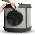thumbnail image 5 of K&H Pet Products Mod Capsule Cat Carrier, Large, Gray/Black, 5 of 5
