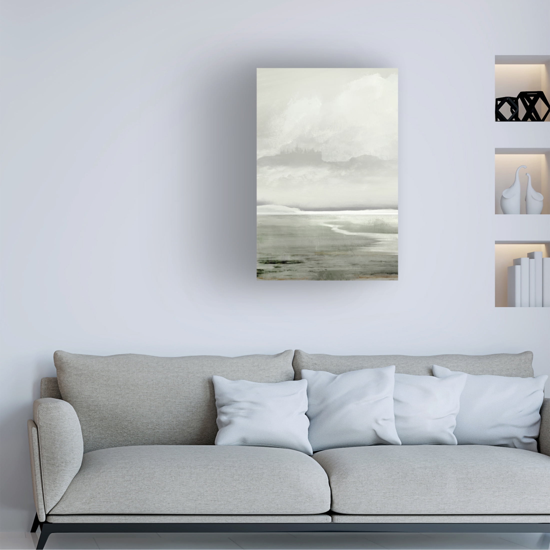 Trademark Fine Art Dan Hobday Lakes Canvas Wall Art