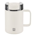 thumbnail image 2 of ZWILLING Tasse Contenant Isotherme Plus, 380 ml, Acier Inoxydable, Crème, 2 of 6