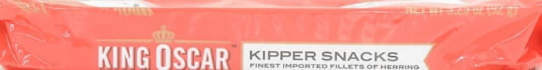 King Oscar Lightly Smoked Herring Kipper Snacks, 3.25 oz