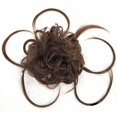 thumbnail image 1 of Extensions de Queue de Cheval en Chignon Bouclé avec Bande Élastique Chouchous Longs Synthétiques, 1 of 6