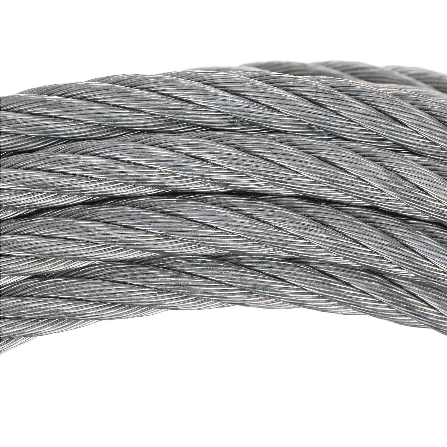 Seachoice Galvanized Aircraft Cable Resists Corrosion Winch Cable, 2.5 lb