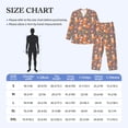 thumbnail image 4 of Fotbe Cute Little Fox Pijama de Hombre con Estampado de Manga Larga, Conjunto de 2 Piezas, Ropa de Dormir Suave y Cómoda con Bolsillos-Large, 4 of 7