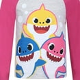 thumbnail image 5 of Nickelodeon Baby Shark Jogger Set for Girls, 2 Pack Long Sleeve Tee and Jog Pants Bundle, 5 of 9