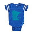 thumbnail image 1 of CafePress - 3 Minnesota - Cute Infant Baby Football Bodysuit, 1 of 1