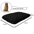 thumbnail image 2 of Fleur De Lis Pet Bed, Victorian Fashion with Lily Flower European Historical Baroque, Resistant Pad for Dogs and Cats Cushion with Removable Cover, 24" x 39", Charcoal Grey and Beige, by Ambesonne, 2 of 4