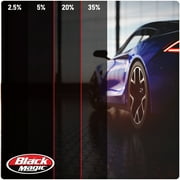 (2 pack) Black Magic Select 20% VLT Tinted Window Film for Cars, Trucks, SUVs, and Boats