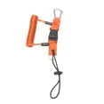 thumbnail image 4 of xinxixnxx Scuba Safety Diving Lanyard Coil Rope with Quick Release Buckle Orange, 4 of 6