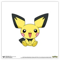 Gallery Pops Pokemon - Pichu Wall Art, Unframed Version, 12" x 12"