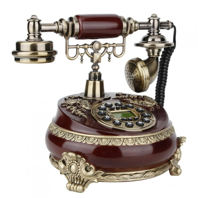 Telephone, Date Telephone, Multiple Functions Check The Number And Time Reliable And Stable For Bedroom Home Furnishing Display Living Room Photography Props
