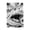 Hand Drawn Shark, variant on Dailycode Shower Curtain Liners 72x72in Water Resistant Machine Washable Rustproof Grommets Fabric Bath Curtain, Hand Drawn Rocket