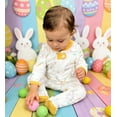 thumbnail image 3 of Baby Footed Pajamas Long Sleeve Zipper One-Piece Footie Sleeper for Girls Boys Infant 0-12 Months, 3 of 8