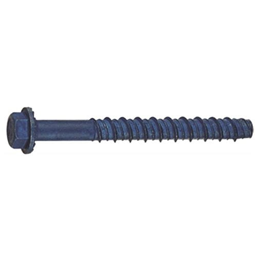 Tornillo de anclaje para hormigón Tapcon, 8 mm x 7,5 cm, acero, 15 unidades