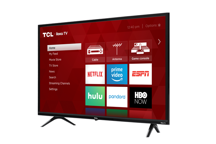 TCL 32" Class 3-Series 720P HD LED Roku Smart TV 32S335 - image 2 of 12