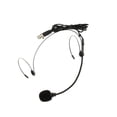 thumbnail image 1 of Double Ear Hook Wired Headset Foldable Telescopic Headworn Microphone Black XLR 3Pin, 1 of 9