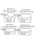 thumbnail image 4 of asddcavvf Stretch Full Cover Milk Silk Printed Sofa Cover Armrest Sofa Cover Universal Cover Home Sofa Cover Universal Sofa Cover Multiple Sizes Sofa Cover, 4 of 6