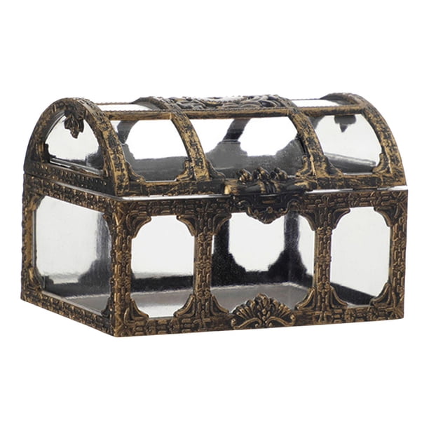 Contenedor De Dulces Yotijar Caja Del Tesoro 9x6.3x6cm bronce