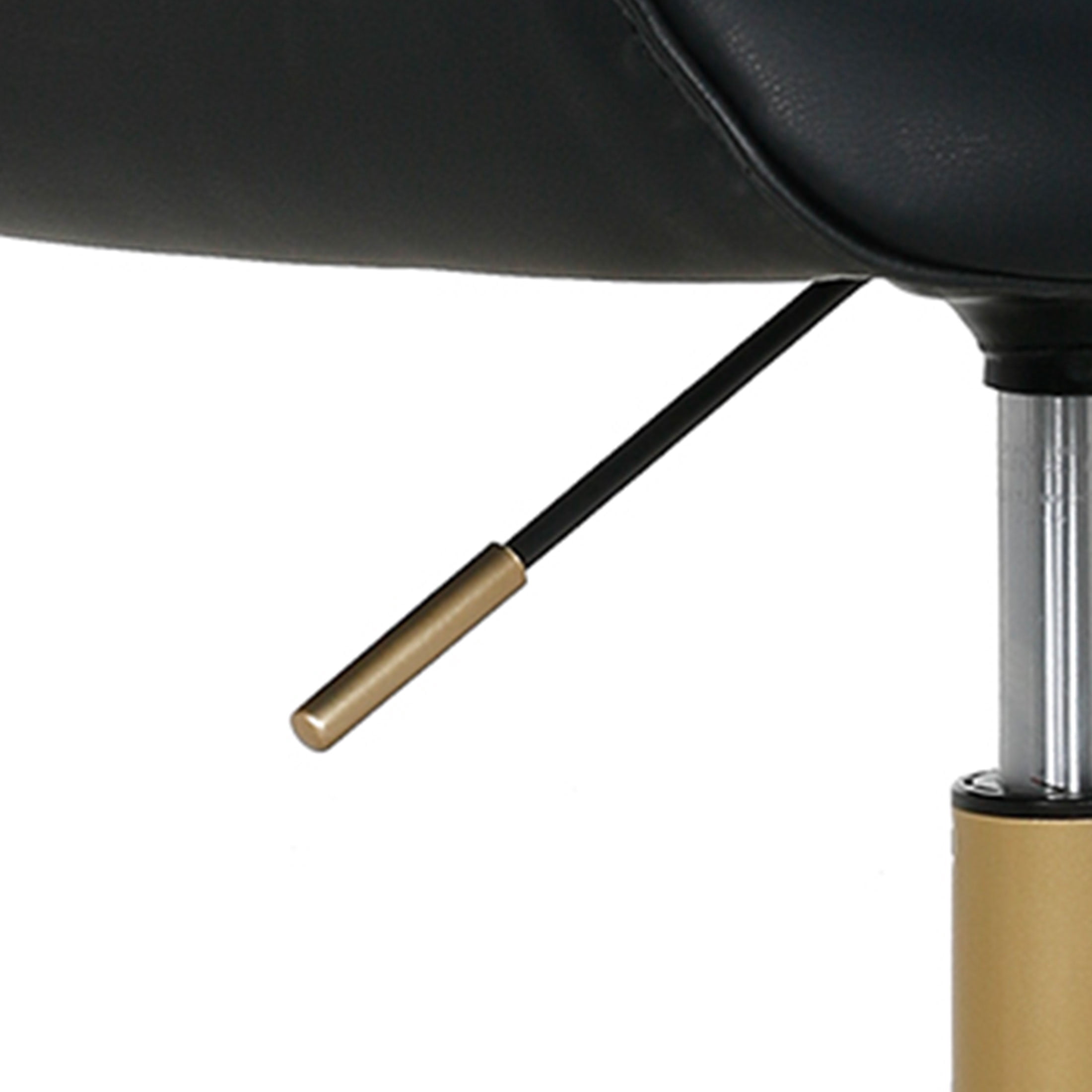 Mainstays Daphne Mid Back Office Chair with Black Faux Leather
