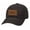 Black, variant on Mens Golf Legalize Mulligans Engraved Leather Patch Twill Baseball Cap With Adjustable Metal Buckle Back-Kelly Green