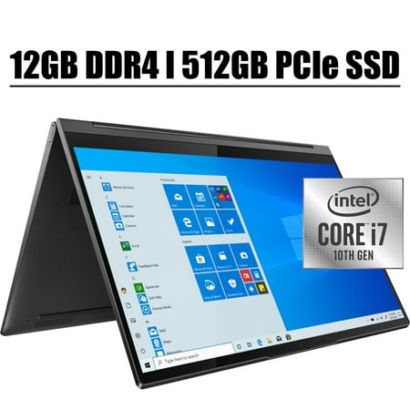 2020 Latest Lenovo Yoga C940 2-in-1 14 Premium Laptop I 14" FHD Touchscreen I 10th Gen Intel Quad-Core i7-1065G7 I 12GB DDR4 512GB PCIe SSD I Fingerprint Backlit KB Thunderbolt 3 WIFI Win 10 I Pen