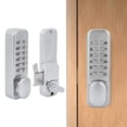 thumbnail image 4 of FAGINEY 1‑11 Digits Mechanical Combination Lock Sliding Door Keyless Access for Kitchen Office Balcony,Mechanical Keyless Access,Passsword Lock, 4 of 8