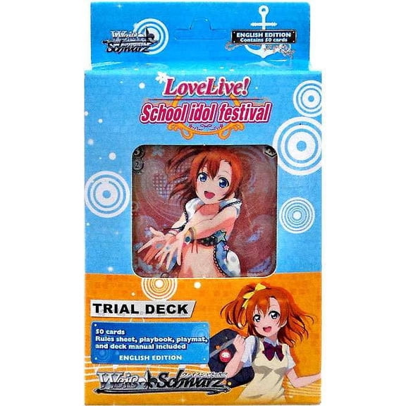 Collectible Weiss Schwarz Love Live! Trial Deck (School Idol Festival)