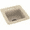 Bermuda Sand, variant on Swan Solid Surface Small Bar Sink (15" x 15") with 3 Faucet Holes