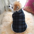 thumbnail image 4 of Pet Dogs Fleece Sweater Puppy Winter Vest Coat Warm Jacket for Small Dogs,Pet Dog Cat Villus Warm Vest Puppy Doggy Apparel Clothing,Black,L, 4 of 6