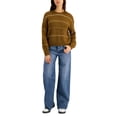 thumbnail image 3 of Lucy Paris Vicky Sweater, Cocoa, Large, 3 of 3