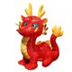 thumbnail image 4 of Dragón chino de peluche de dragón, animal de peluche, novedad, muñeco de dragón ligero para suministros de fiesta de oficina, Festival de Primavera 16cm, 4 of 8
