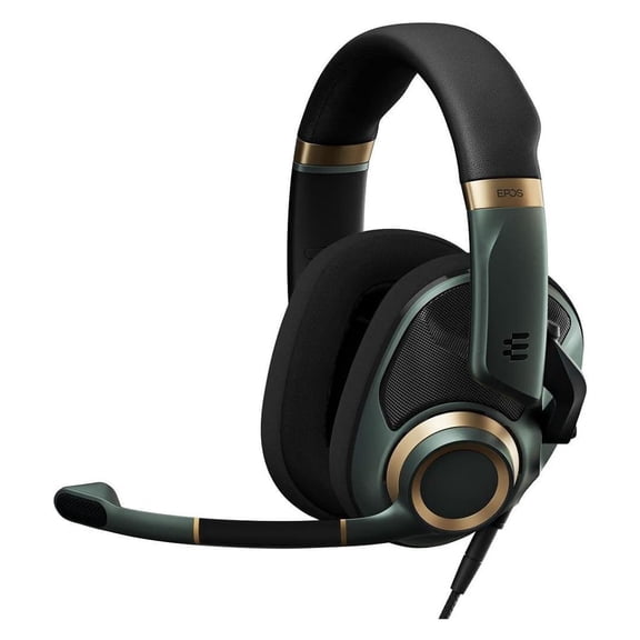 EPOS Over-Ear Gaming Headset with Mic, Green
