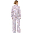 thumbnail image 2 of SCRAWLGOD Easter Rabbit Carrot Leaf Floral Print Violet 2 Piece Sets for Women Fall Outfits Sweatsuit Loose Fit Turtleneck Drawstring Sweatshirt Wide Leg Sweatpants Matching Set Tracksuit, XL, 2 of 7