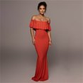 thumbnail image 3 of Txlixc Vestido de noche de hombro desnudo para mujeres Txlixc moda, 3 of 9