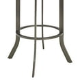 thumbnail image 6 of Edy Swivel 26" Mineral Finish and Black Faux Leather Bar Stool, 6 of 6