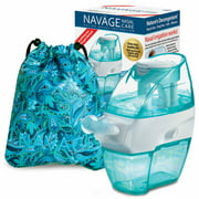 Naväge Nasal Irrigation Nose Cleaner, 20 SaltPods, and Paisley Travel Bag